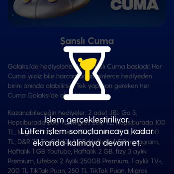 Kazandığım Ödülü Alamadım Uygulamada Stok Sorunu Yaşadım