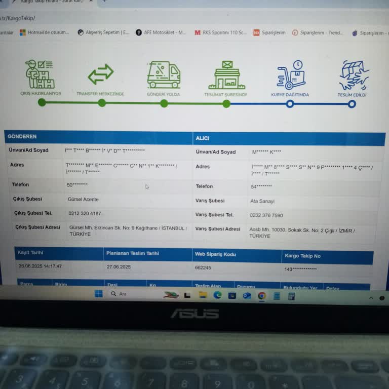 Kargo Şubede Görünüyor Ama Teslim Edilmiyor
