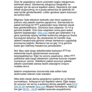 Nike Ayakkabım Kargoda Kayboldu, İki Aydır Çözüm Bekliyorum