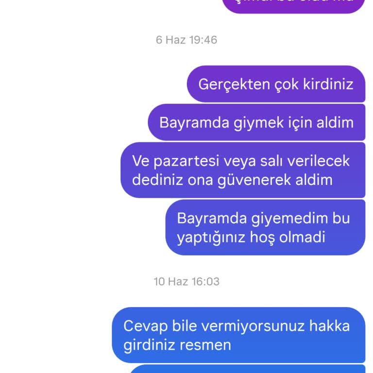 Sipariş Eksikliği Ve Gecikme Sonrası İlgisiz Müşteri Hizmeti