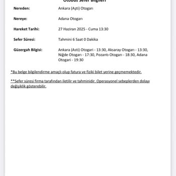 Otobüs Rötarı Ve Müşteri Hizmetlerinde İlgisizlik