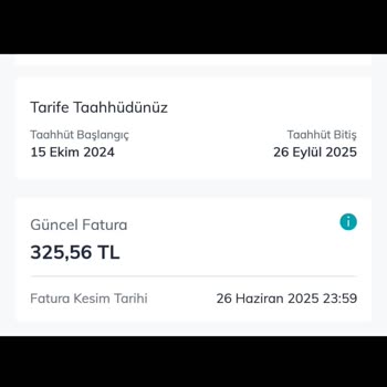 Taahhüt Bitmeden Yüksek Fatura Ve Bilgilendirme Eksikliği