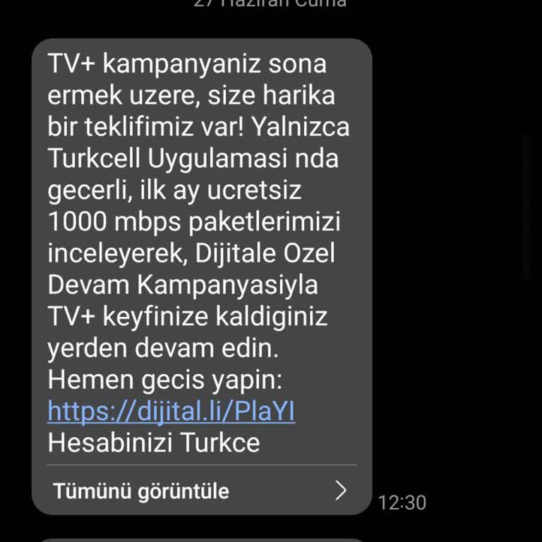 Uygulama Üzerinden İşlem Sonrası Taahhüt Sıfırlandı Ve İstemeden Pahalı Pakete Geçirildim