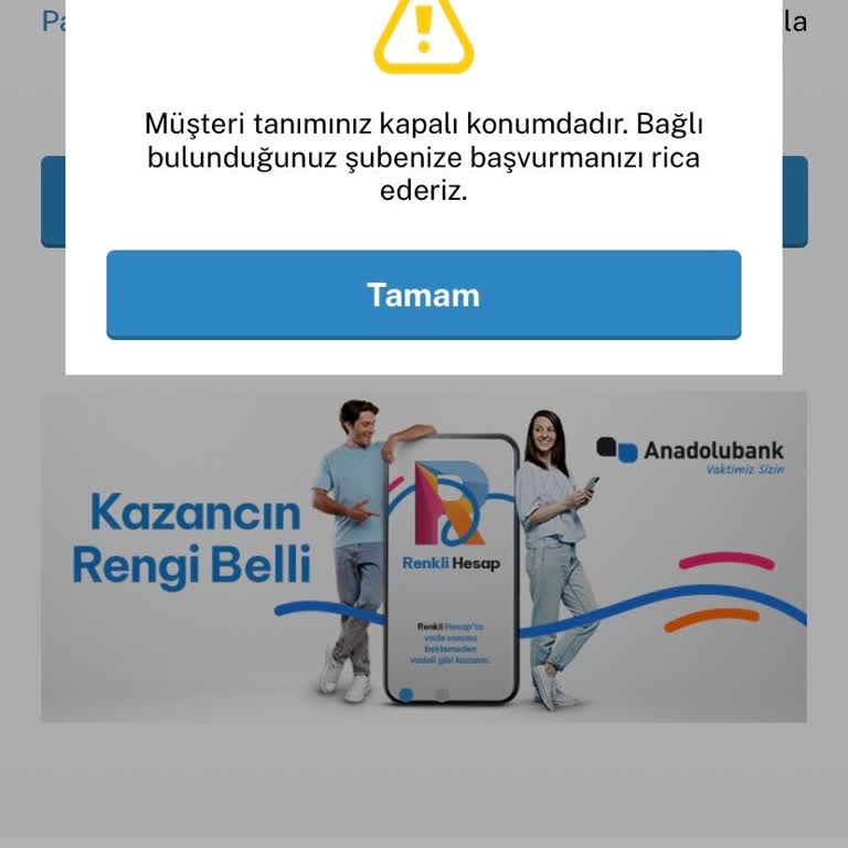 Görüntülü Başvuruda Hesabım Günlerdir Aktif Edilmedi, Maddi Kayıp Yaşadım