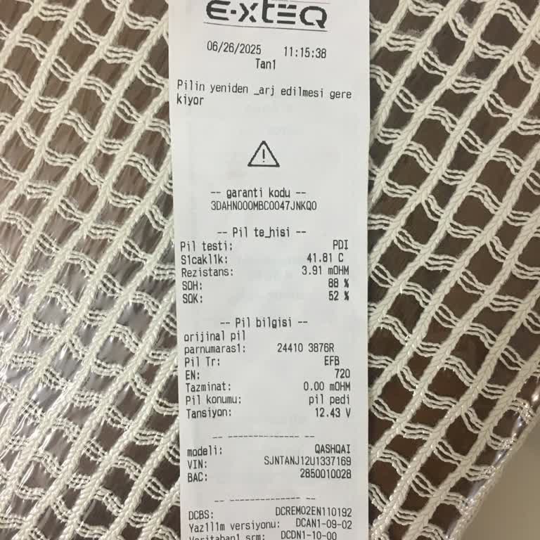 Nissan Servisi Akü Sorunumda Değişim Talebimi Reddetti