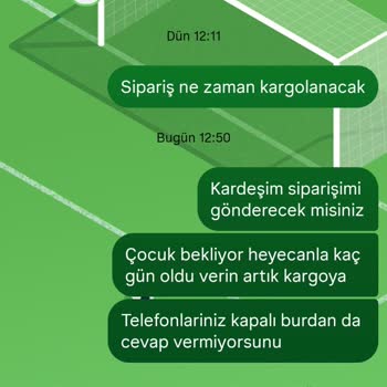 Sipariş Sonrası İletişim Kurulamıyor Ve Para İadesi Yapılmıyor