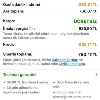 Temu İndirimli Ürünlerde Vergi Hesaplaması Neden Şeffaf Değil