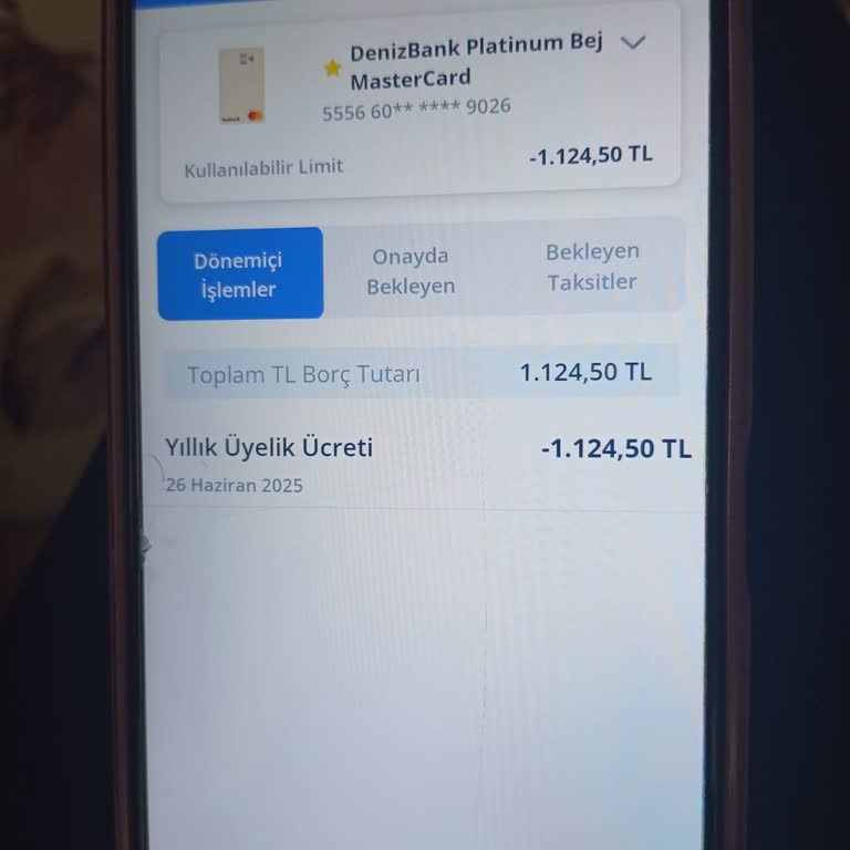 Haksız Kart Aidatı Kesintisinin İptali Ve İadesi Talebi