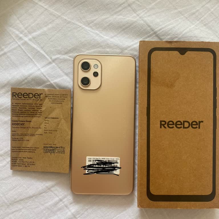 Garanti Kapsamındaki Reeder S19 Max Pro Telefonum Arızalandı