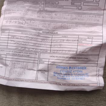 Skytech TV'de Sürekli Ekran Sorunu Ve Yetersiz Garanti Hizmeti