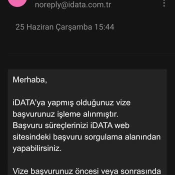 İData İdata Vize Başvurusunda Haksızlık Ve Güvensizlik Yaşadım
