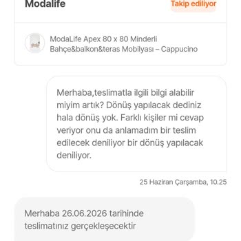 Teslimat Süreci Ve Müşteri Hizmetleri Tam Bir Hayal Kırıklığı