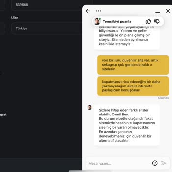 Bonus Alamama Ve Üyelik İptali Taleplerine Yanıtsız Kalınması