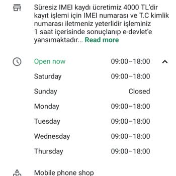 IMEI Kayıt Hizmeti Sonrası Ek Ücret Talebi Ve Mağduriyet