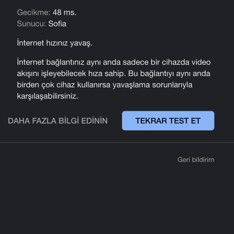Vodafone Net Gerçek İnternet Hızımı ve Altyapı Bilgisini Talep Ediyorum