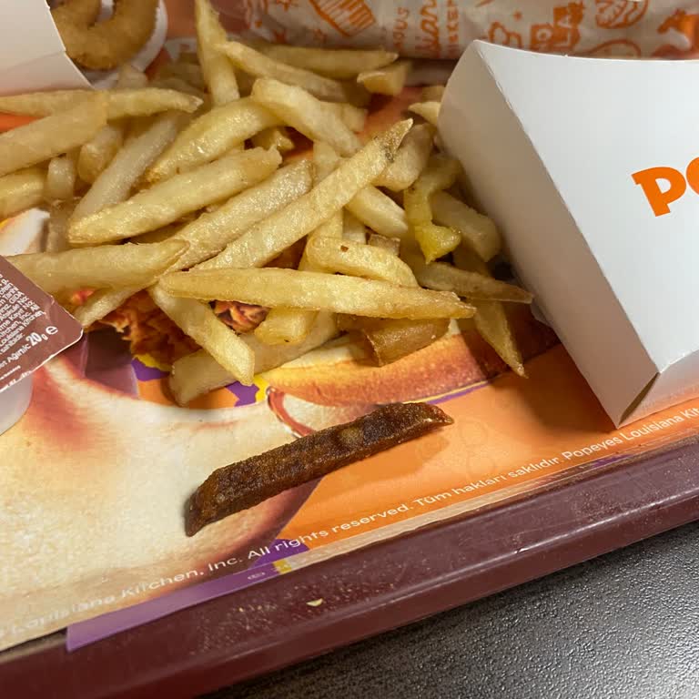 Popeyes Şubesinde Kötü Hijyen Ve Kalitesiz Ürün Deneyimi