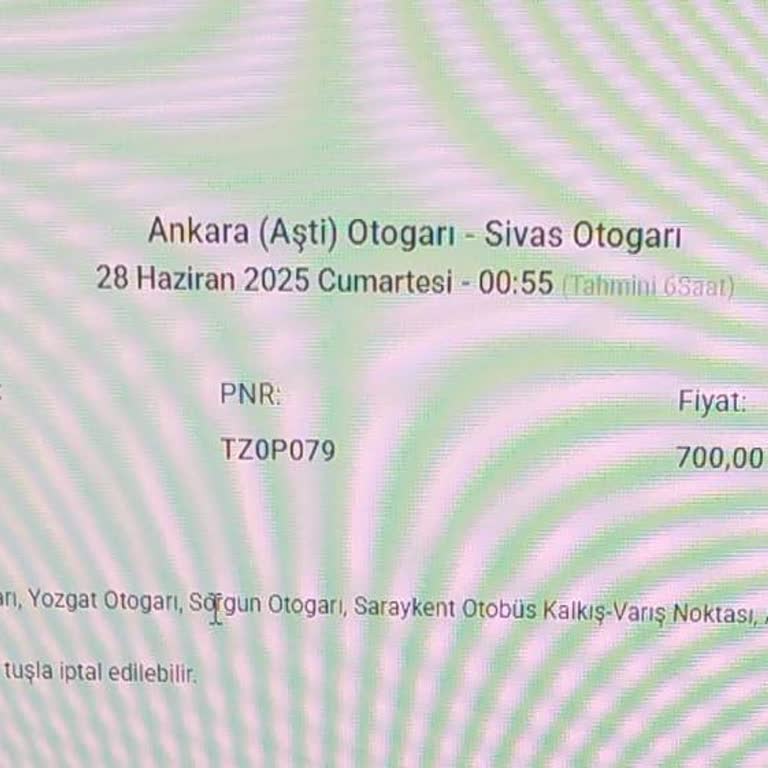 Bilet İptalinde Yetersiz İade Ve Katı Politika Mağduriyeti