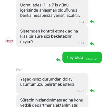 İade Edilmeyen Ücret Ve Eksik Teslimat Mağduriyeti