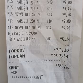 Market Kasiyerlerinin Eksik Ürün Ve Olumsuz Davranışlarıyla Karşılaştım