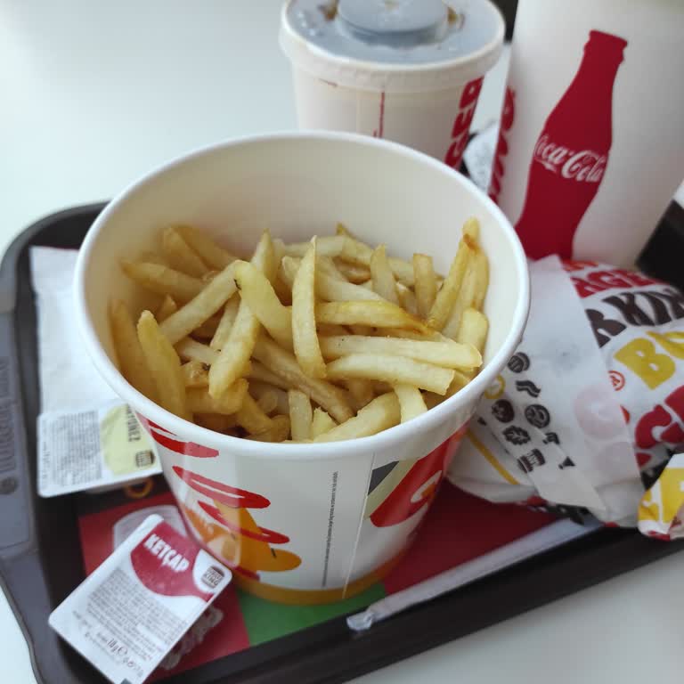 Büyük Boy Patatese Yetersiz Sos Ve Düşen Hizmet Kalitesi