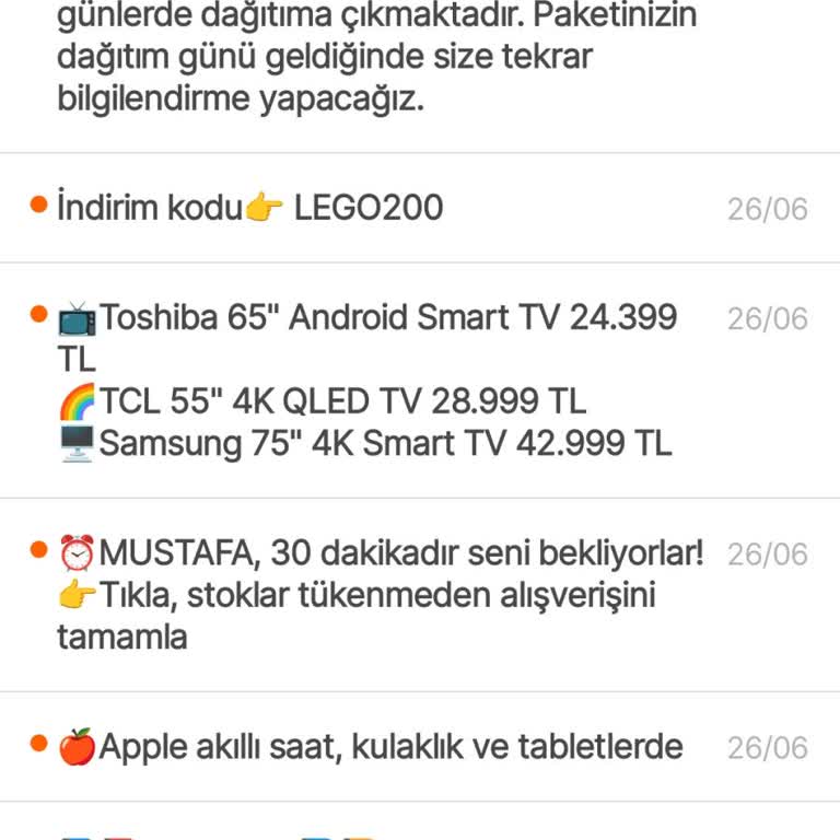 Yanıltıcı Bildirimlerle Hepsipara Yüklemesi Yapılmadı