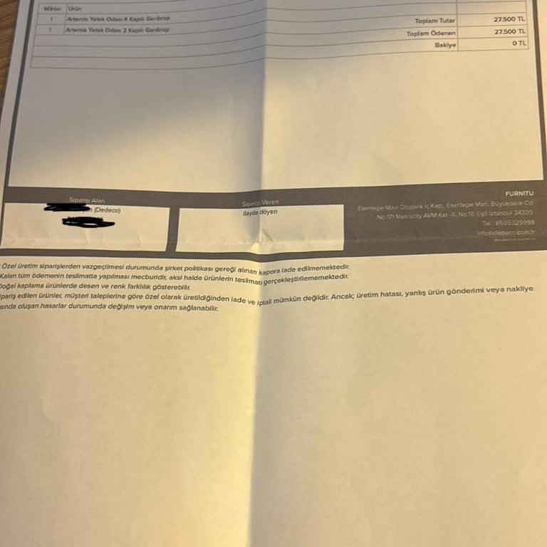 Siparişim Gecikti Eksik Ve Hatalı Teslimat Yapıldı Bilgi Alamıyorum