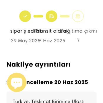 Siparişimde Gecikme Ve İletişim Sorunu