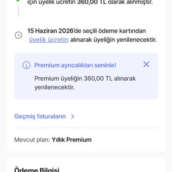 Onayım Olmadan Hepsiburada Premium Üyeliğim Yıllığa Çevrildi