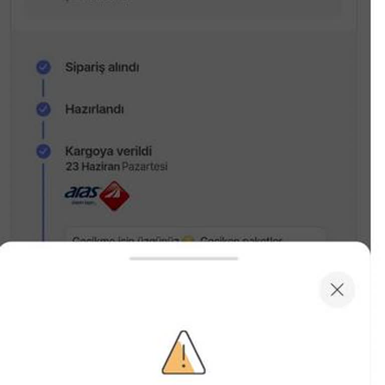 Aras Kargo Ulukent Şubesinin Teslimat Ve Müşteri Hizmetleri Sorunu