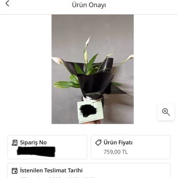 Görseldeki Çiçekle Gönderilen Ürün Farklı Ve Kalitesizdi