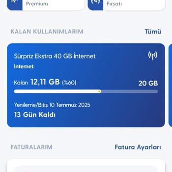 Sosyal Medya Paketim Kullanılmıyor, Normal İnternetim Tükeniyor!