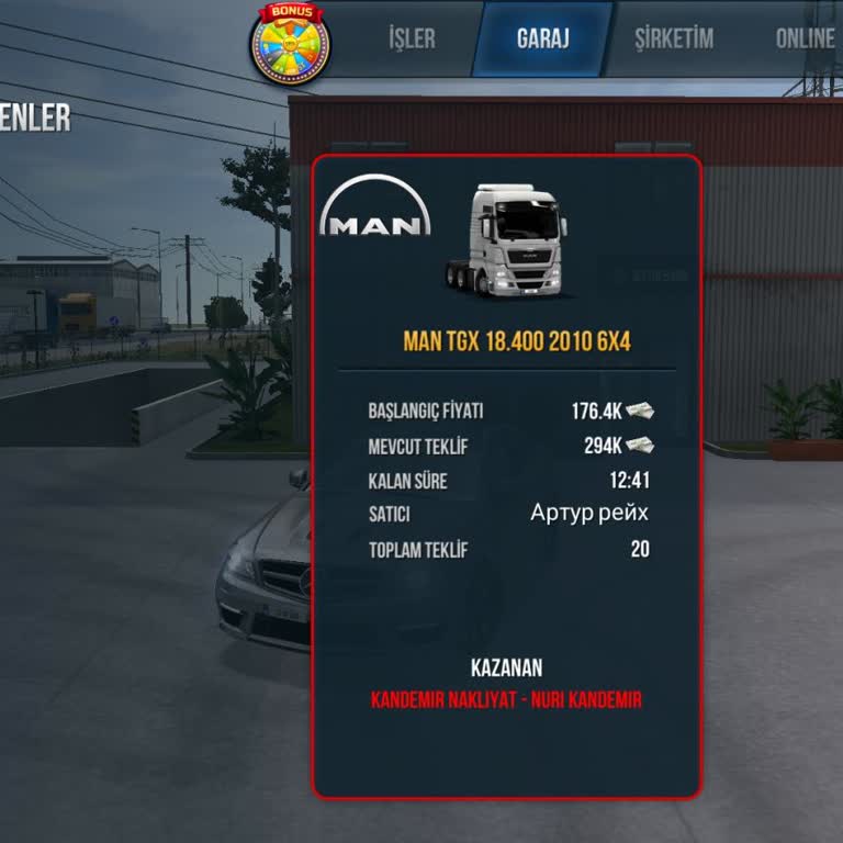 Truck Simülatörde Teklif Sonrası Para İadesi Yapılmadı