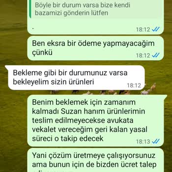 Mobilya Teslimatında Gecikme Ve Çözümde İlgisizlik
