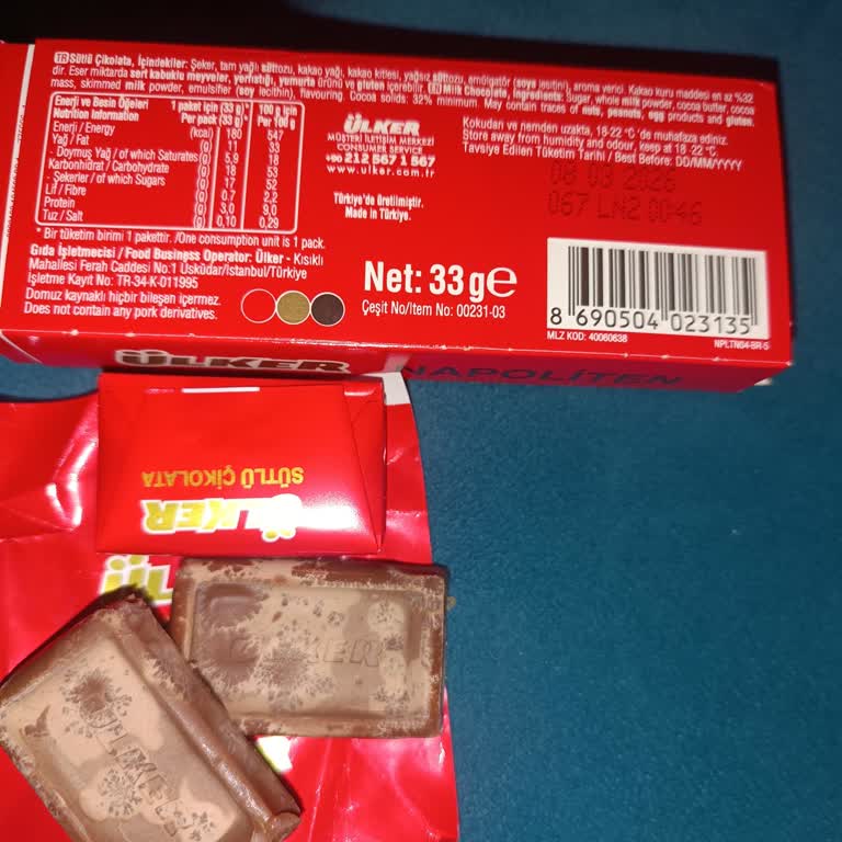 Ünlü Markadan Aldığım Çikolata Taze Çıkmadı