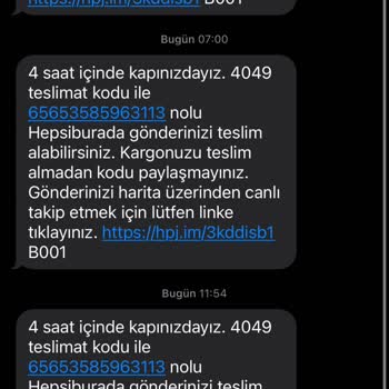 Hepsijet İle Derin Dondurucu Teslimatı Sürekli Gecikti, Mağdur Oldum