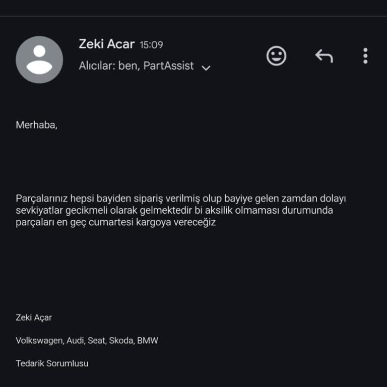 Kaskodan Parça Bekleyişi Ve İlgisizlik Can Sıkıyor