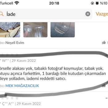 İade Reddi Ve Eksik Ürün İddiası Mağduriyeti