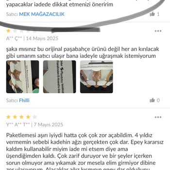 İade Reddi Ve Eksik Ürün İddiası Mağduriyeti