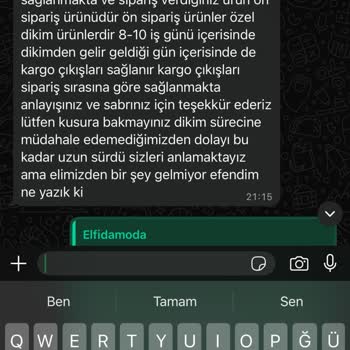 Teslim Edilmeyen Ürün Ve Yapılmayan Para İadesi