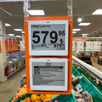 Migros'ta Kiraz Fiyatlarının Yüksekliği Şaşkınlık Yaratıyor