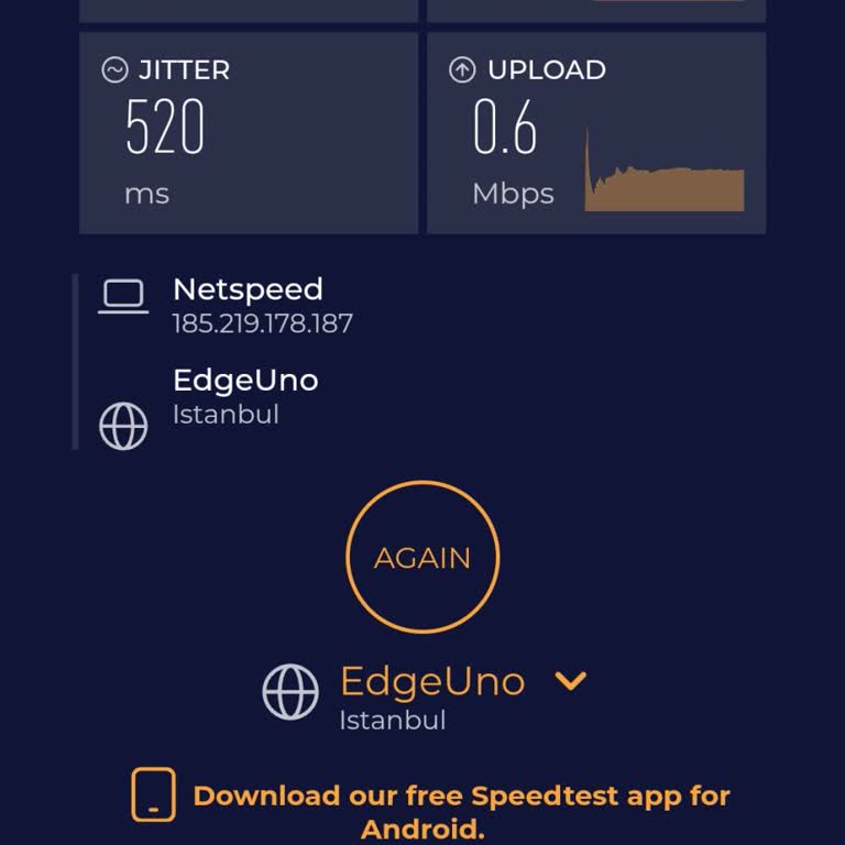 İnternet Hızında Ve Bağlantıda Sürekli Sorun Yaşıyorum