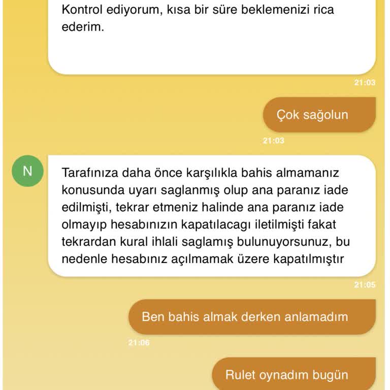 Hesabım Gerekçesiz Kapatıldı Ve Kazancım Ödenmedi