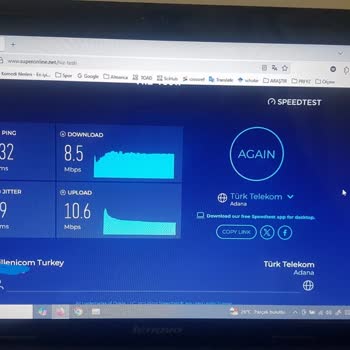 Millenicomdan Vaat Edilen İnternet Hızını Hiçbir Zaman Alamadık