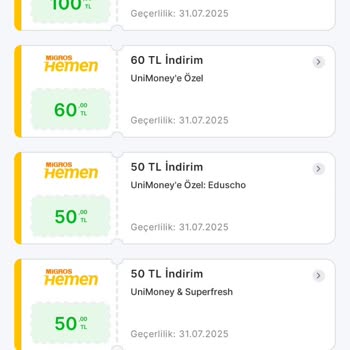 Migros Hemen Kuponları Kullanılamıyor: Kampanya Mağduriyeti