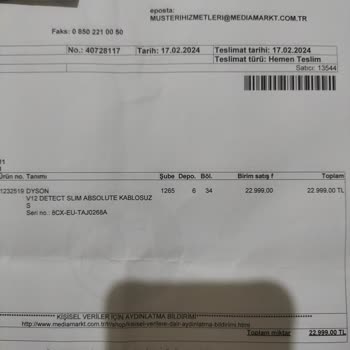 Dyson V12 Süpürge Kullanım Sırasında Sürekli Kapanıyor, Acil Çözüm Bekliyorum