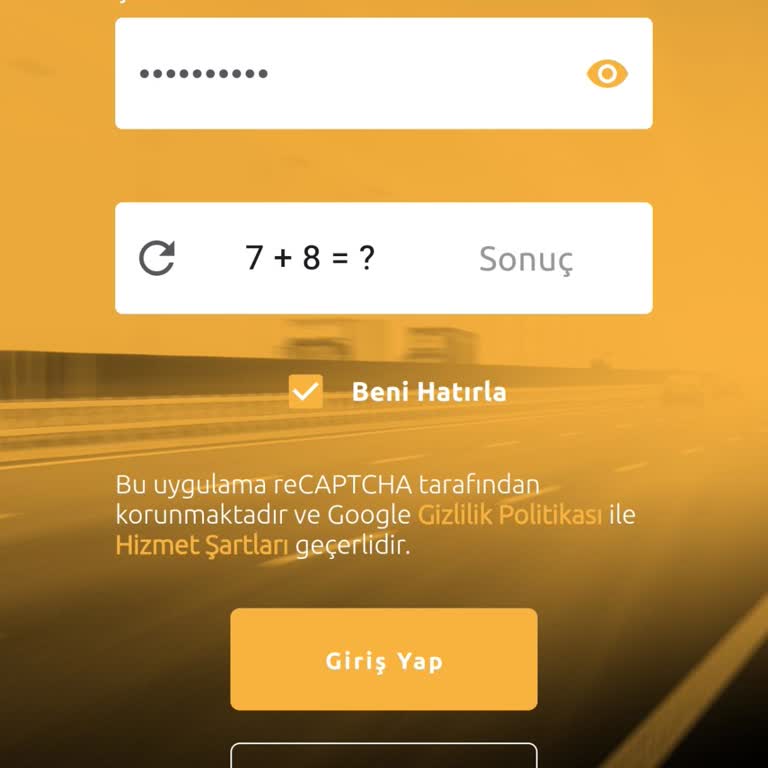 HGS Uygulamaya Giriş Yapamıyorum