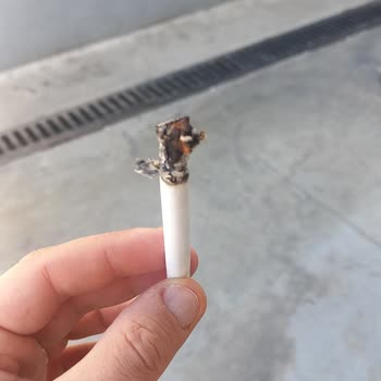 Davidoff Burgundy Sigaradan Çıkan Odun Parçaları İçim Keyfimi Bozuyor