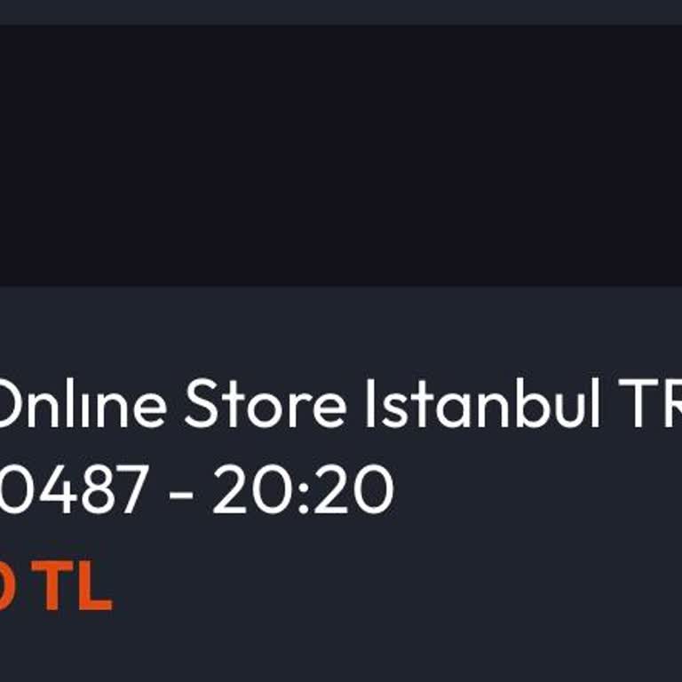 Apple Online Store'da Bilgim Dışında Yüksek Tutarla Kredi Kartı İşlemi