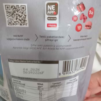 Aldığım Nescafe Paketleri Bozuk Çıktı, Kötü Koku Ve Tuzlu Tat Yaşadım