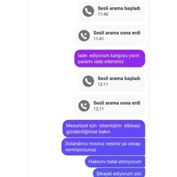 Sipariş Ettiğim Abiye Yerine Tüylenmiş Kışlık Elbise Gönderdiler Paramı Da İade Etmediler